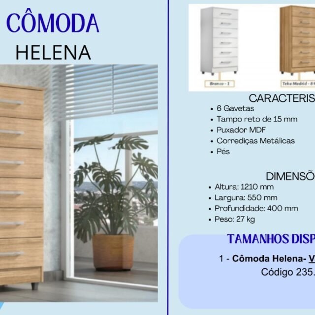 Cômoda Helena