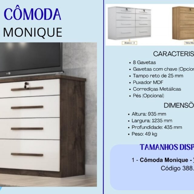 Cômoda Monique