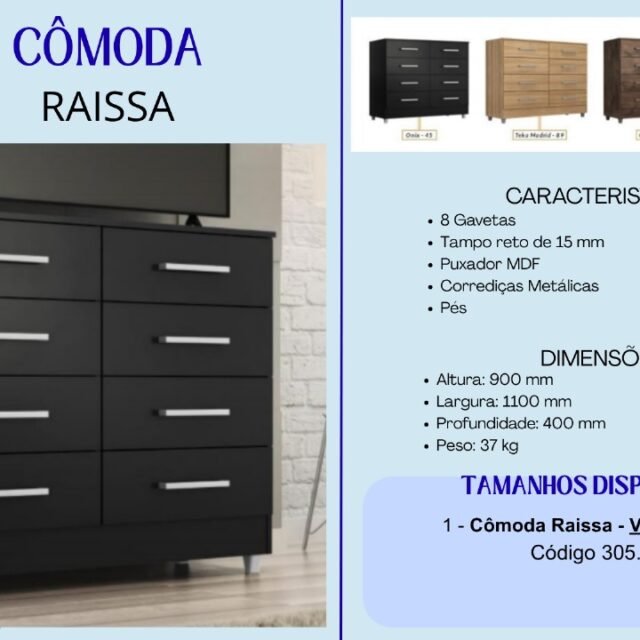 Cômoda Raissa