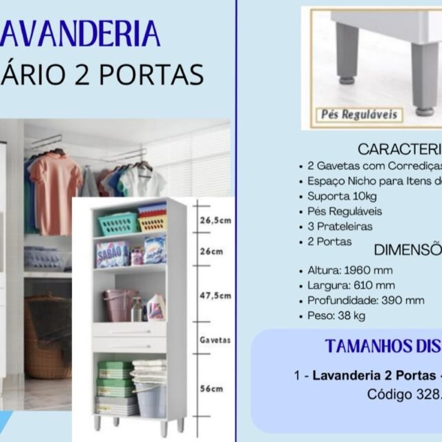 Armário Lavanderia