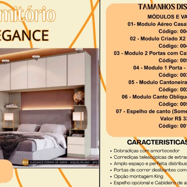 Dormitório Elegance