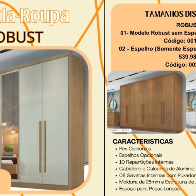 Guarda-Roupa Robust