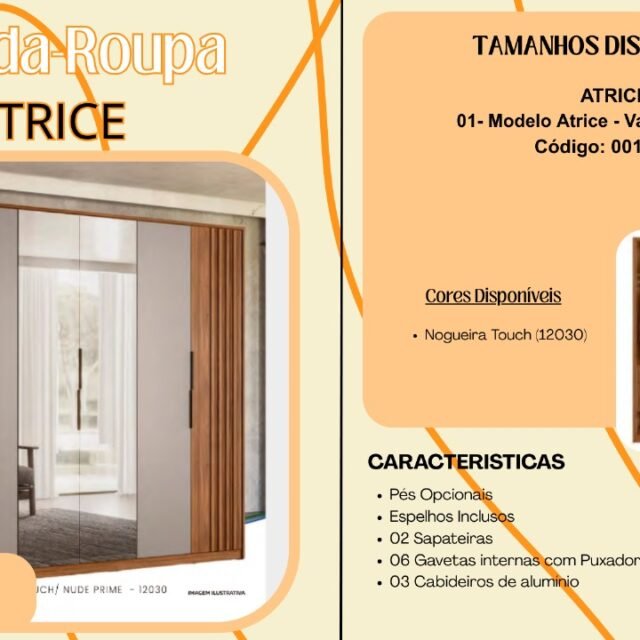 Guarda-Roupa Atrice