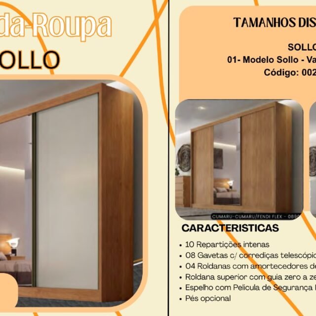 Guarda-Roupa Sollo