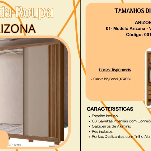 Guarda-Roupa Arizona