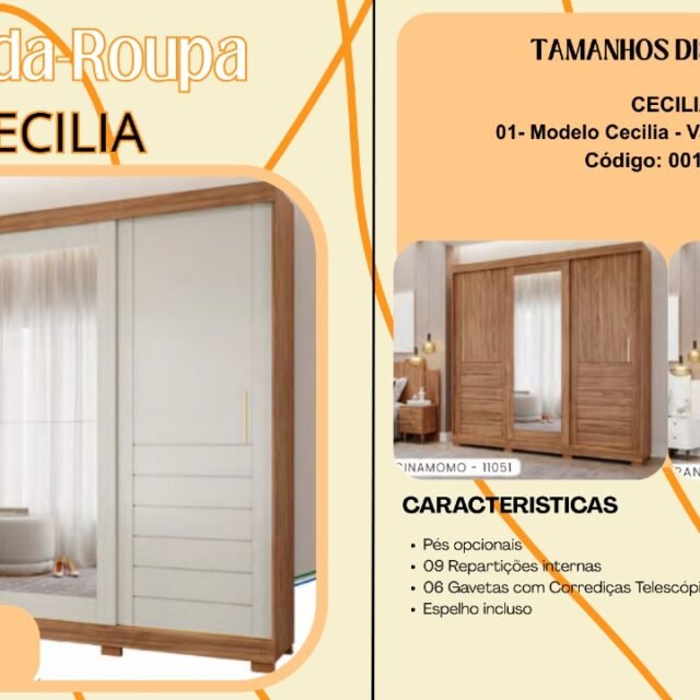 Guarda-Roupa Cecilia