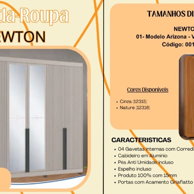 Guarda-Roupa Newton