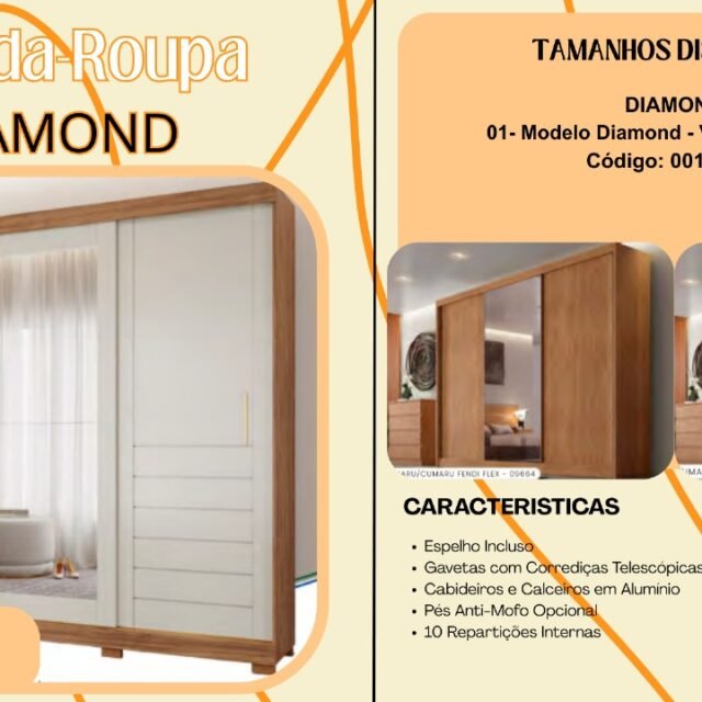 Guarda-Roupa Diamond