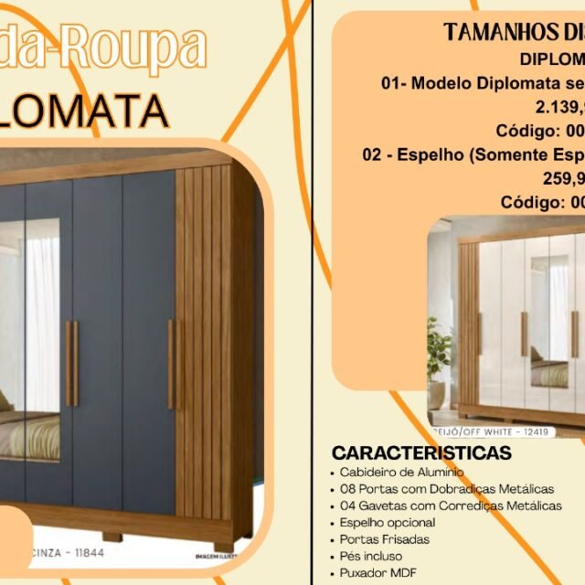 Guarda-Roupa Diplomata