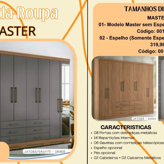 Guarda-Roupa Master
