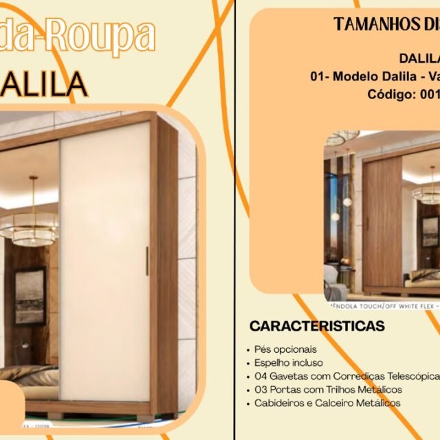 Guarda-Roupa Dalila
