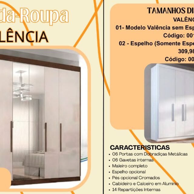 Guarda-Roupa Valência