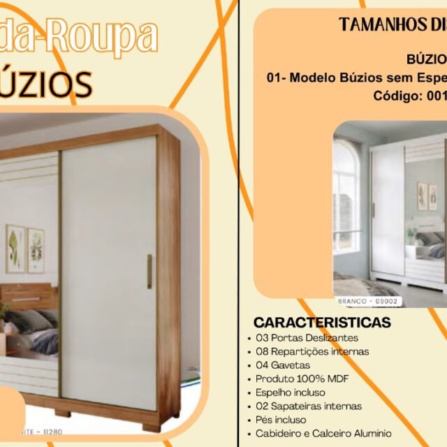Guarda-Roupa Búzios
