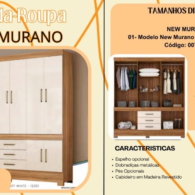 Guarda-Roupa New Murano