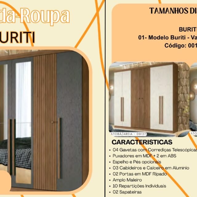 Guarda-Roupa Buriti