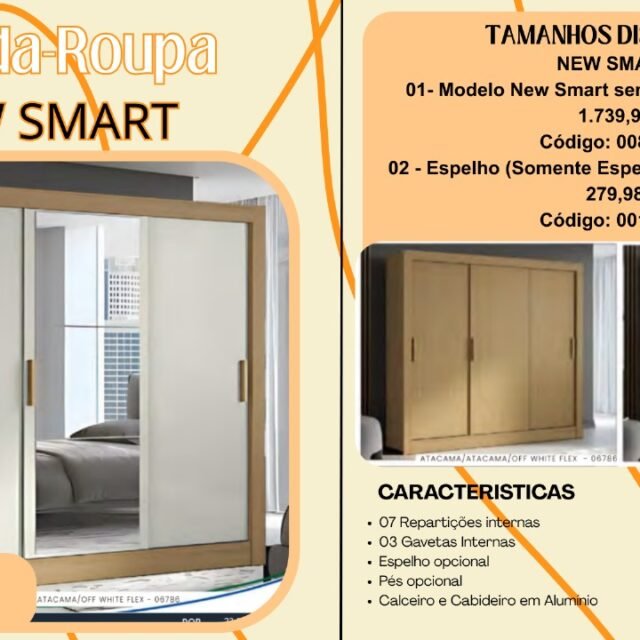 Guarda-Roupa New Smart