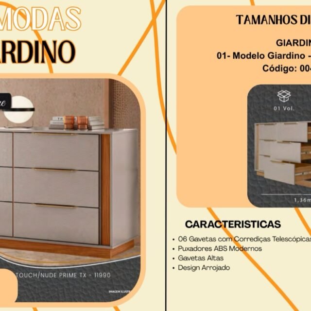 Cômoda Giardino