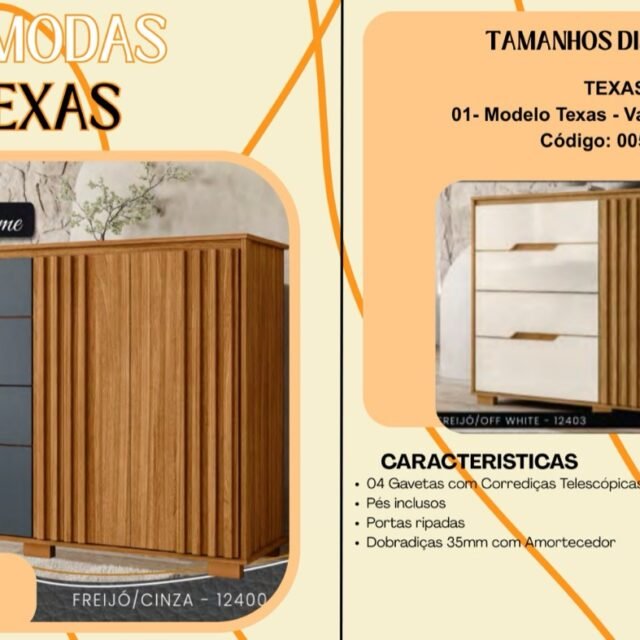 Cômoda Texas