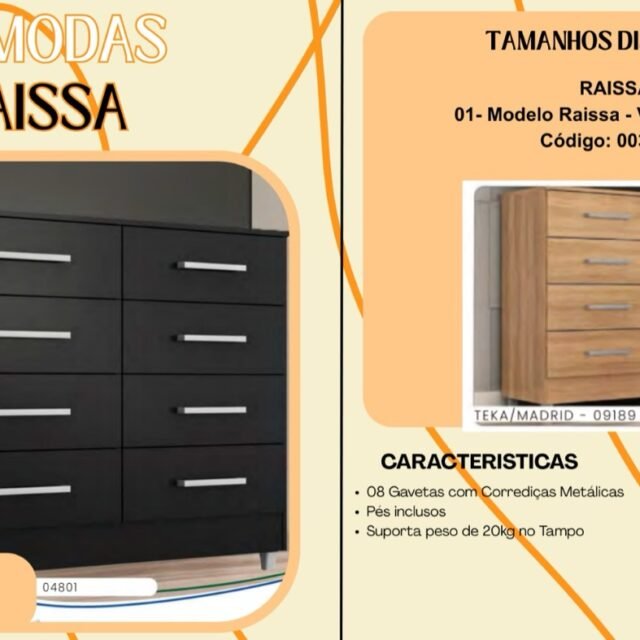 Cômoda Raissa