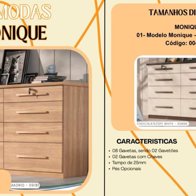 Cômoda Monique