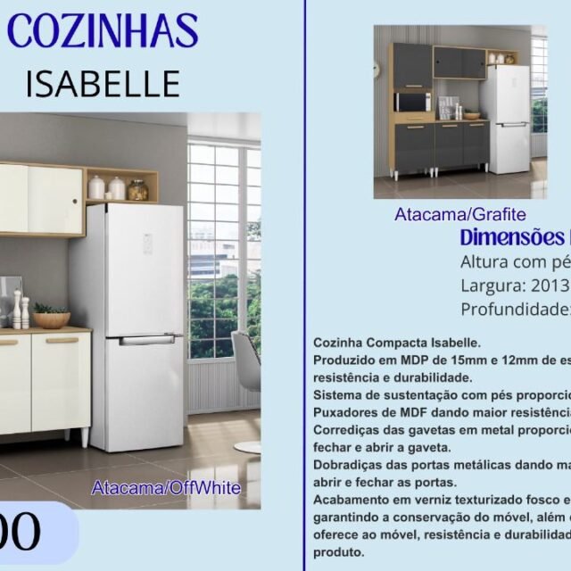 Cozinha Compacta Isabelle