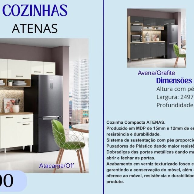 Cozinha Compacta Atenas