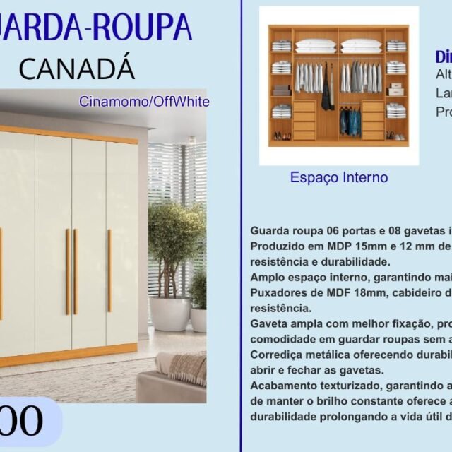 Guarda-Roupa Canadá