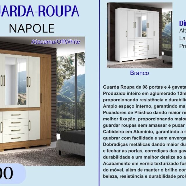 Guarda-Roupa Napole