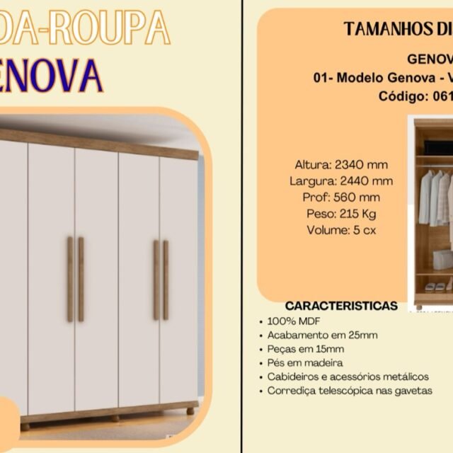 Guarda-Roupa Genova