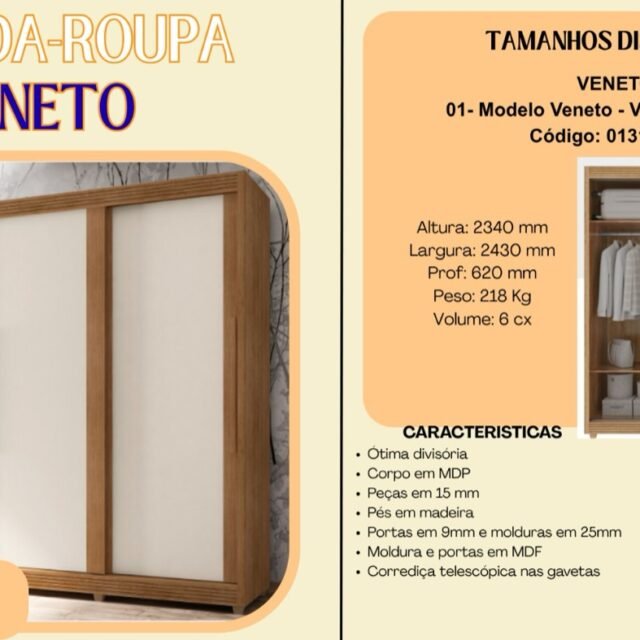 Guarda-Roupa Veneto