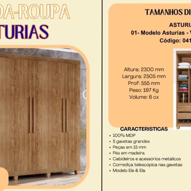 Guarda-Roupa Asturias