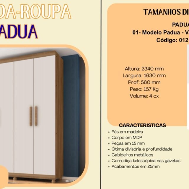 Guarda-Roupa Padua