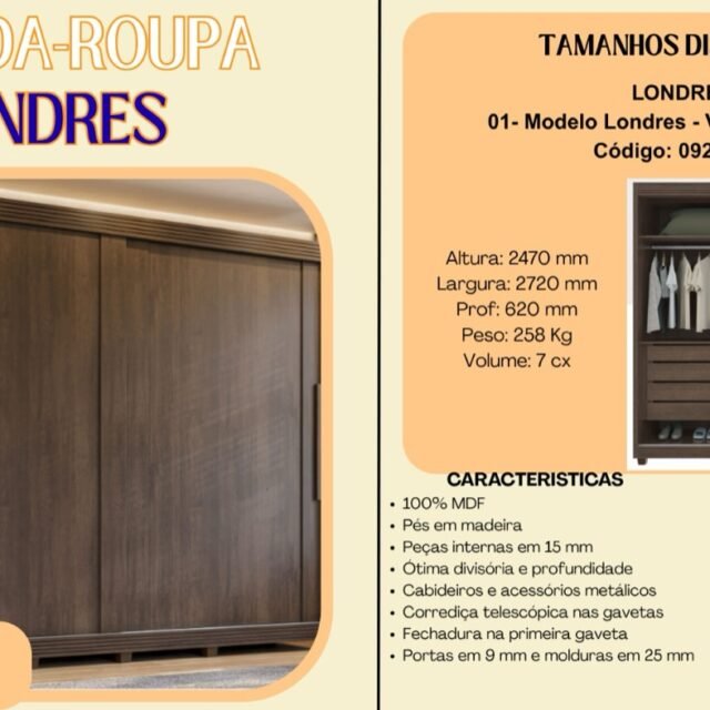 Guarda-Roupa Londres