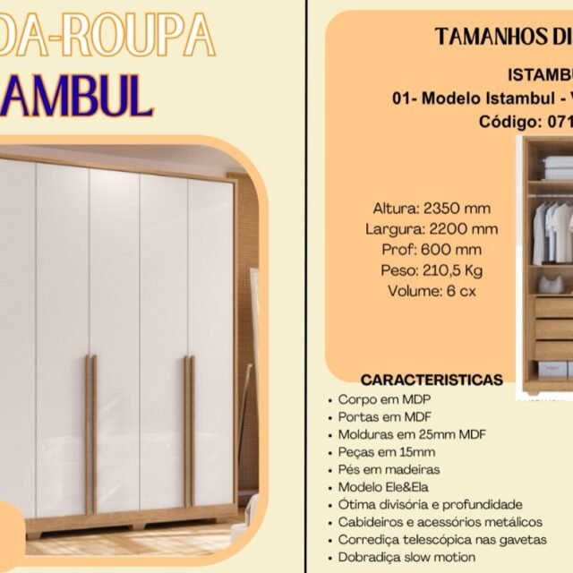 Guarda-Roupa Istambul